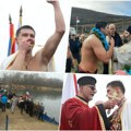 Plivanje za Časni krst širom Srbije: Na Srebrnom jezeru prva doplivala Iva (16) iz Beograda, mladi policajac na Savi…