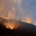 Vatrogasci se satima borili sa vatrom Veliki šumski požar kod Cetinja (foto)