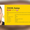 Radoje Zvicer na listi najtraženijih begunaca Evrope: "Radi se o veoma opasnoj osobi koja je verovatno naoružana"