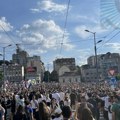Veliki protesti studenata na Slaviji