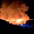 Veliki požar buknuo na deponiji kod Leskovca: Dim se širi ka dva sela, 18 vatrogasaca gasi vatru