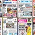 Насловне стране сутрашњих новина: Прелиставање штампе за недељу, 1. новембар 2026. године