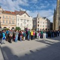 "Mikin izviđači" na Trgu slobode u Novom Sadu