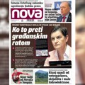 „Nova“ piše: Ana Brnabić nastavlja da targetira medije i plaši građane pričama o građanskom ratu