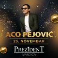 Aco Pejović u hotelu “Prezident” u Ivanjici