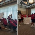 Došli na meč protiv Zvezde, a niko ne zna šta rade: Pogledajte neobičnu igru fudbalera Linkolna