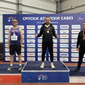 Saša Ćuković dvostruki prvak Srbije na dvoranskom prvenstvu u Beogradu