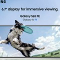 Samsung lansirao Galaxy S26 FE: Novi čipset i brutalne AI funkcije