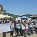 Protest Srba u Leposaviću: Stop Kurtijevom nasilju, Srbi hoće mir
