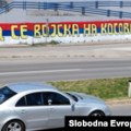 Grafit 'Kad se vojska na Kosovo vrati' u Banjaluci