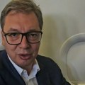 Počela dvodnevna poseta Egiptu; Vučić se javio iz aviona i obratio se mladima u Srbiji VIDEO