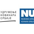 UNS i NUNS pozvali na skup „Stop progonu novinara“ u petak