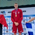 Veliki uspeh za mladog plivača: Zrenjaninac osvojio zlato na Mediteranskim igrama u Grčkoj (foto)