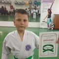 Zeleni pojas u osmoj godini: Leskovčanin Pavle Tomašević briljira u karateu