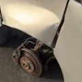 Drama na putu! Slobi Radanoviću i njegovom bendu otpao točak u punoj brzini: "Hvala Bogu i majci Bogorodici!" (foto)