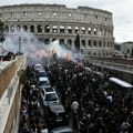 U Rimu 100.000 demonstranata: Sukobi i pokušaji provala u vladine zgrade, osmoro uhapšenih