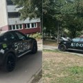 (Foto) "Stoko! Seljačino" Osvetnička poruka osvanula na luksuznom bmw na Novom Beogradu