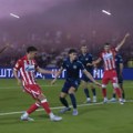 Zvezda povela uz zvuk protivpožarne sirene: Veljković pogodio usred haosa i dima