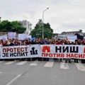 U Nišu protest “Srbija protiv nasilja” od sada petkom