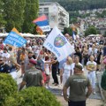 Užice danas, protest na gradskom trgu (foto)