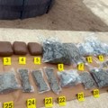 (Foto) Velika zaplena u Požarevcu: Pronađeno oko 16 kilograma droge i municija, uhapšene dve osobe