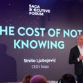 Na prvom SAGA EXECUTIVE Forumu razgovaralo se o poslovnoj vrednosti veštačke inteligencije, znanju kompanija i granicama…