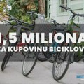 Град Зрењанин дели 1,5 милиона динара, бесповратно, за набавку нових бицикала! Зрењанин - 1,5 милиона бесповратно