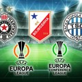 Završen je žreb za Ligu evrope i Ligu konferencija! Partizan bez sreće! Tsc protiv Lazetića, Vojvodina solidno prošla!