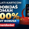 JOŠ SAMO DANAS – 100% SLOT BONUSA NA KLIK OD TEBE!