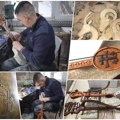 Од искушеника на Хиландару до мајстора: Марко прави гусле - рад са дрветом оплемењује човека