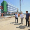 Dašić i Jovanović obišli gradilište Inovacionog distrikta u Kragujevcu