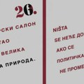 "Oktobarski salon postaje okupirana teritorija neslobode": Oktobar 20.26 u parku Manjež