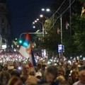 Učesnici protesta Srbija protiv nasilja krenuli u protestnu šetnju do Republičkog javnog tužilaštva