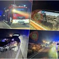 Žestok sudar kod Poreča, Vozač imao 2,18 promila alkohola u krvi! Naleteo automobilom na autobus koji je sleteo sa puta…