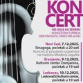 NAJAVA: Koncert Simfonijskog orkestra Akademije umetnosti u Novom Sadu u Kulturnom centru Zrenjanina Kulturni centar Zrenjanina