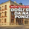 „Došli su da nas ponize“: Rektor sa terase poručio posle upada UKP – „Ne mogu da uzmu istinu“ Rektor Vladan Đokić