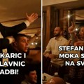 Moka Slavnić i Stefan Karić zajedno u provodu: Bivši košarkaš se popeo na stolicu, lumpuje uz Nadu Topčagić