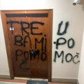 Vandalizovane prostorije Narodne stranke u Beogradu