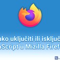 Kako uključiti ili isključiti JavaScript u Mozilla Firefox-u