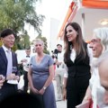 Tamara Vučić na prijemu povodom Nacionalnog dana Švajcarske