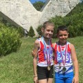 Mladi osvajači medalja: Nađa Vuković i Aleksandar Radovanović