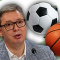 Vučić za mesec dana ugurao 7,7 miliona evra u Košarkaški i Fudbalski savez Srbije
