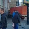 Kamion udario u zgradu PIO fonda u centru grada