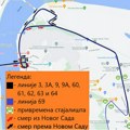 JGSP Novi Sad: Privremena izmena trase u Petrovaradinu - linije 3, 3A, 9, 9A, 60, 61, 62, 63, 64, 69