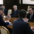 Vučić sa Rokfejom: Predsednik Srbije razgovara sa francuskim diplomatom (Foto)