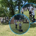 (Фото и видео) полигонско такмичење за предшколце и основце „СурвајЗвери”: Малишани показали вештине у Каменичком…