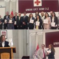 Visoko priznanje za humanost Sonji Radaković uručen Srebrni znak Crvenog krsta Srbije