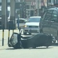 Motociklista oboren kod Hitne službe u Novom Pazaru, policija obavlja uviđaj