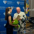 Gradonačelnik Leskovca dočekao Milicu Pavlović, pa je rečima oduševio: "Simbol uspeha i rada"
