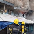 Kako je izgledalo gasiti požar u Kineskom tržnom centru